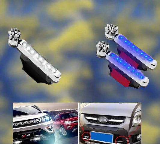 2pcs Car Decorative Daytime Running Led Outdoor