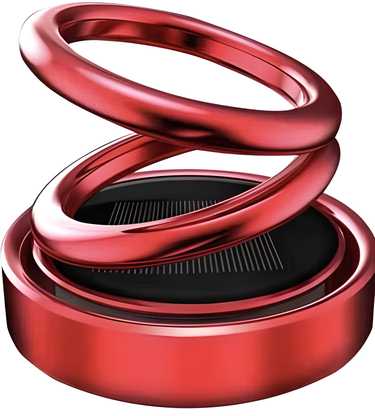 Car/Room Air Freshener- Solar Power Rotating Car
