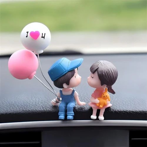 Car Dashboard Accessories Cute Cartoon Couples